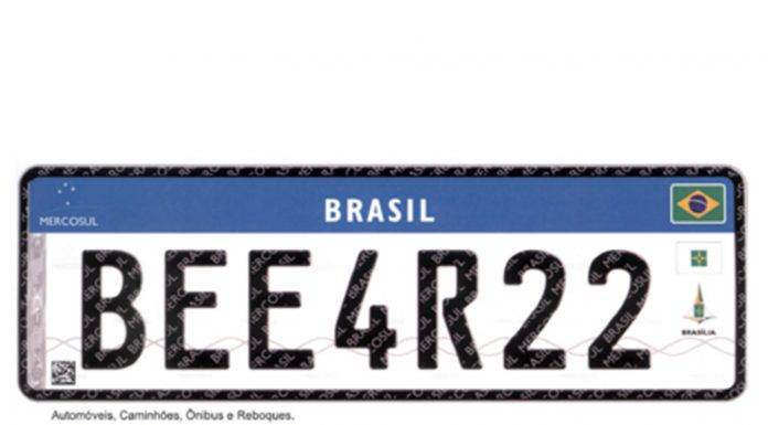 Placa Mercosul passa a ser obrigatória nesta sexta (31) e pode custar até R$ 500 Placa Mercosul entra em vigor nesta sexta (31).