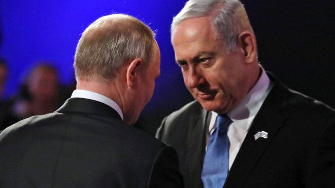 Putin e netanyahu