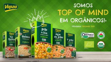 Vapza é Top Of Mind de Orgânicos em 2019 Vapza é Top Of Mind de Orgânicos em 2019
