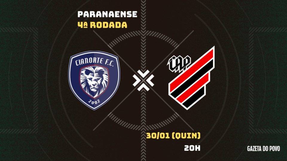 Cianorte x Athletico: tudo sobre o jogo