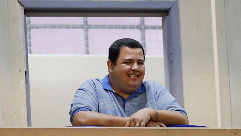Presidente do Paraná, Leonardo Oliveira, no jogo contra o FC Cascavel na última quinta-feira (30)