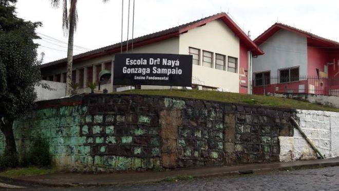 A Escola Dra. Nayá Gonzaga Sampaio fica no município de Caçador, em Santa Catarina.