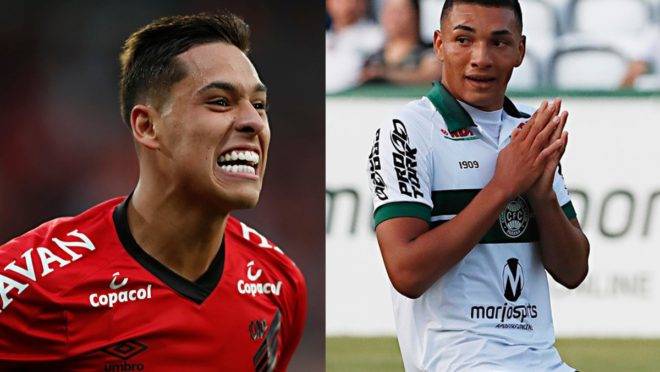 Athletico e Coritiba entre os clubes que mais utilizaram atletas da base.