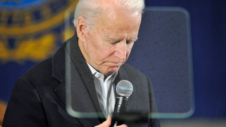 Pré-candidato à presidência dos EUA Joe Biden