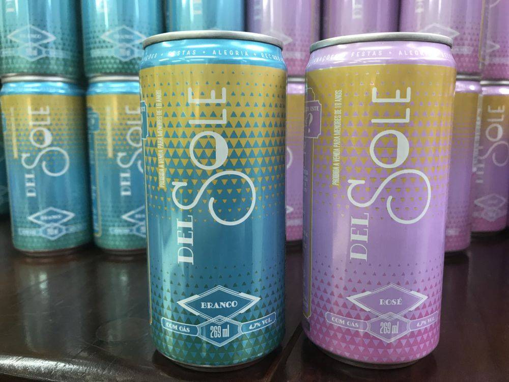 O Del Sole é uma linha de filtrados elaborados com vinho e suco de uva. Foto: divulgação. O Del Sole é uma linha de filtrados elaborados com vinho e suco de uva. Foto: divulgação.