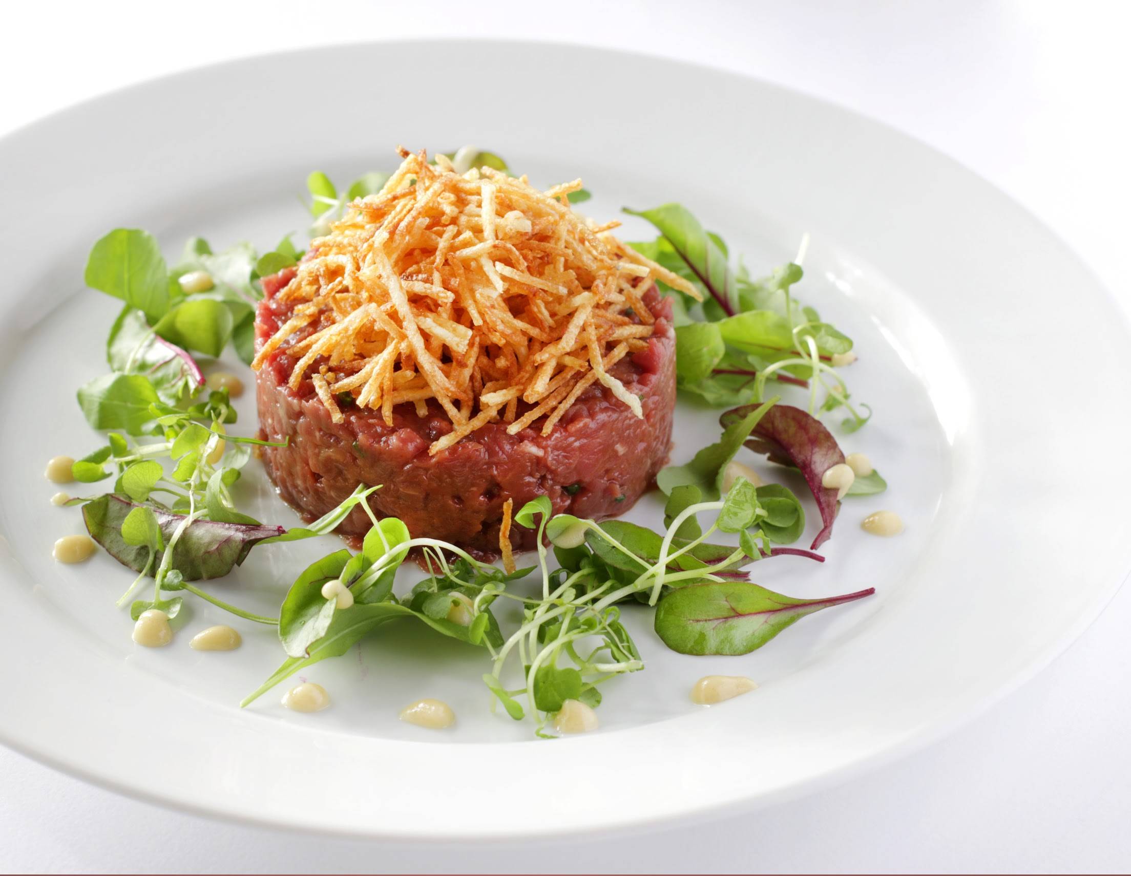 Tartare de mignon. Foto: Divulgação Tartare de mignon. Foto: Divulgação
