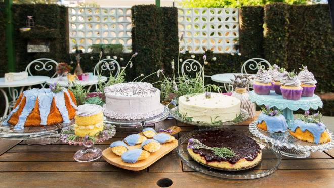 Doces que levam lavanda em suas receitas . doce sobremesa bolo torta cupcake . 23-10-2019