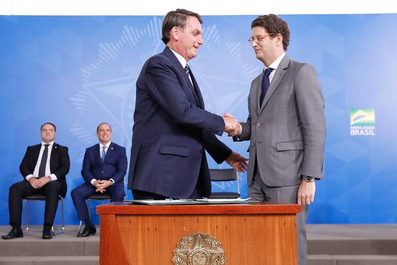 Bolsonaro e Ricardo Salles