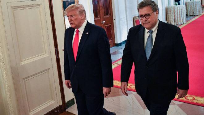 trump barr impeachment