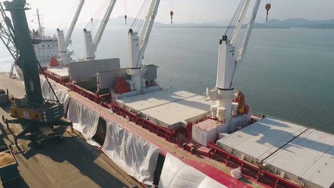 Porto de Antonina se especializa em exportação de soja convencional