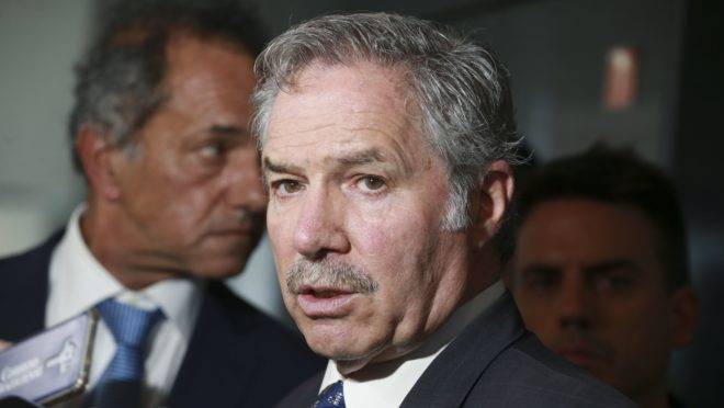 O chanceler argentino, Felipe Solá