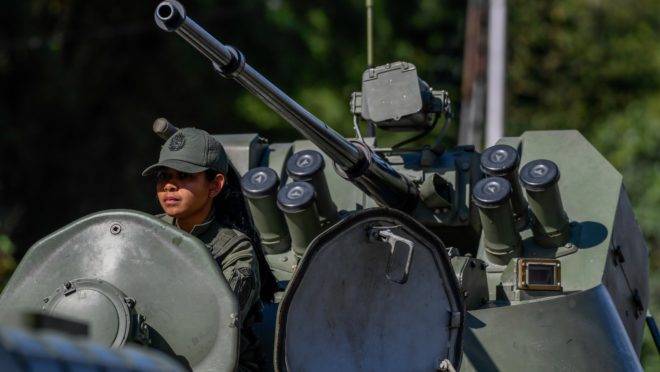 exercício militar venezuela