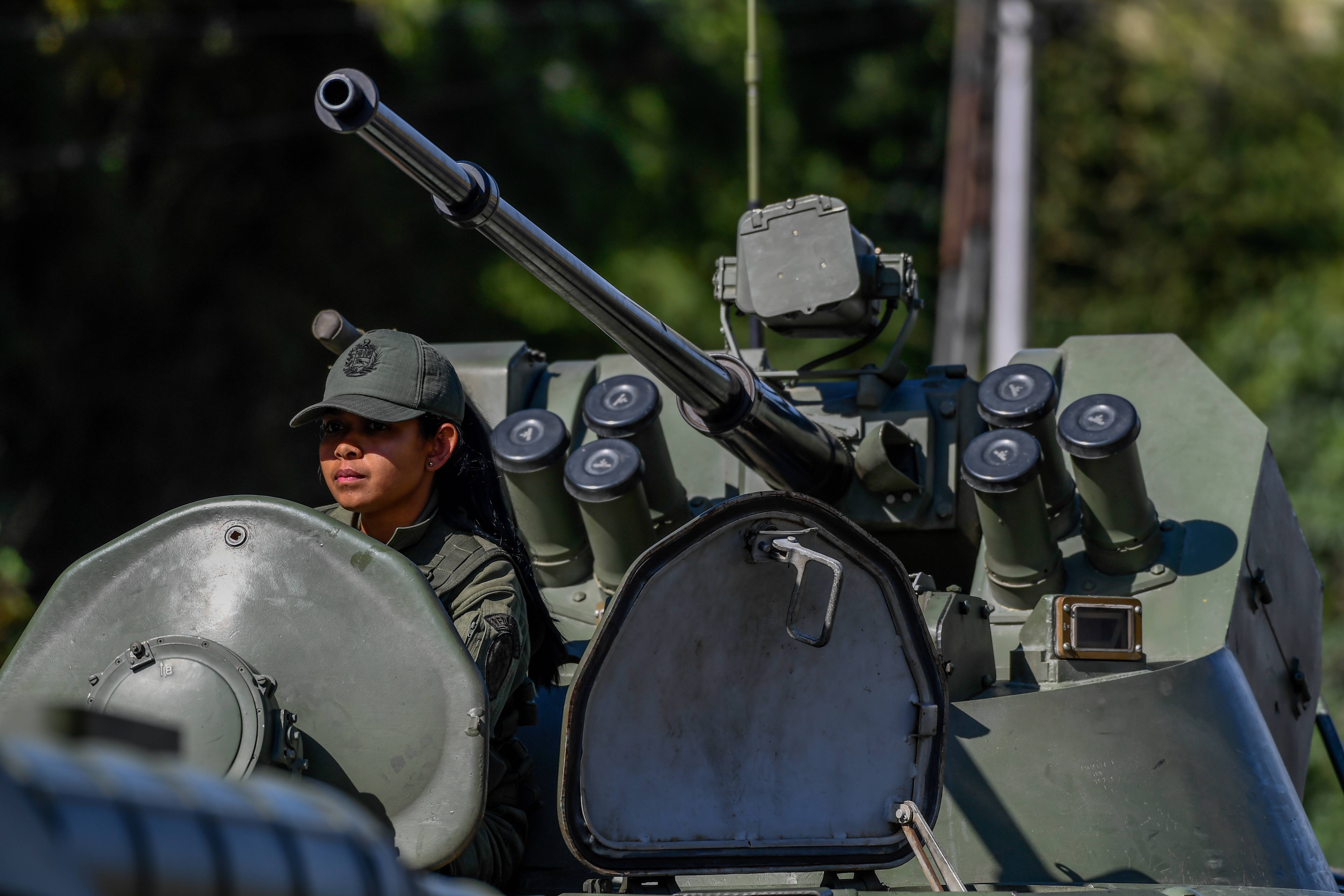exercício militar venezuela