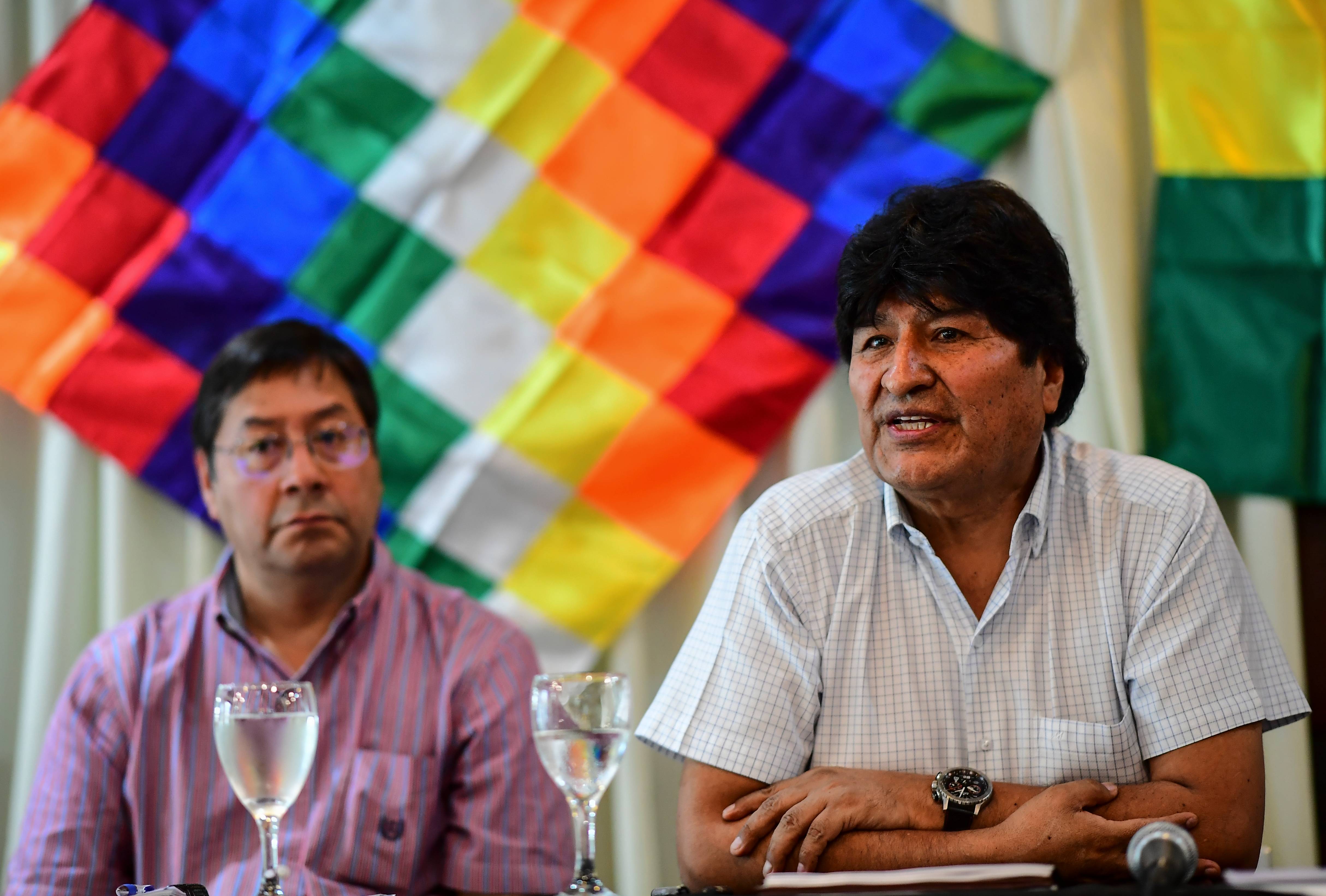 evo morales e luis arce