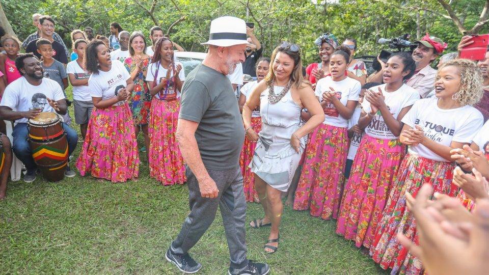 Lula passou uns dias de folga em Paraty, no litoral do Rio de Janeiro, no fim de novembro.