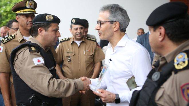 O governador de Minas Gerais, Romeu Zema (Novo): reajuste de 41% a policiais desencadeou pressões em outros estados.