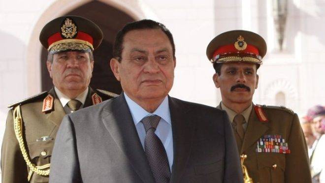 O então presidente Hosni Mubarak, em foto de março de 2009