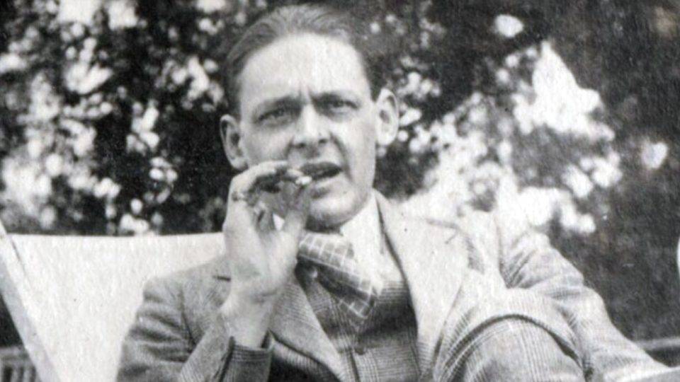T.S. Eliot em 1923.