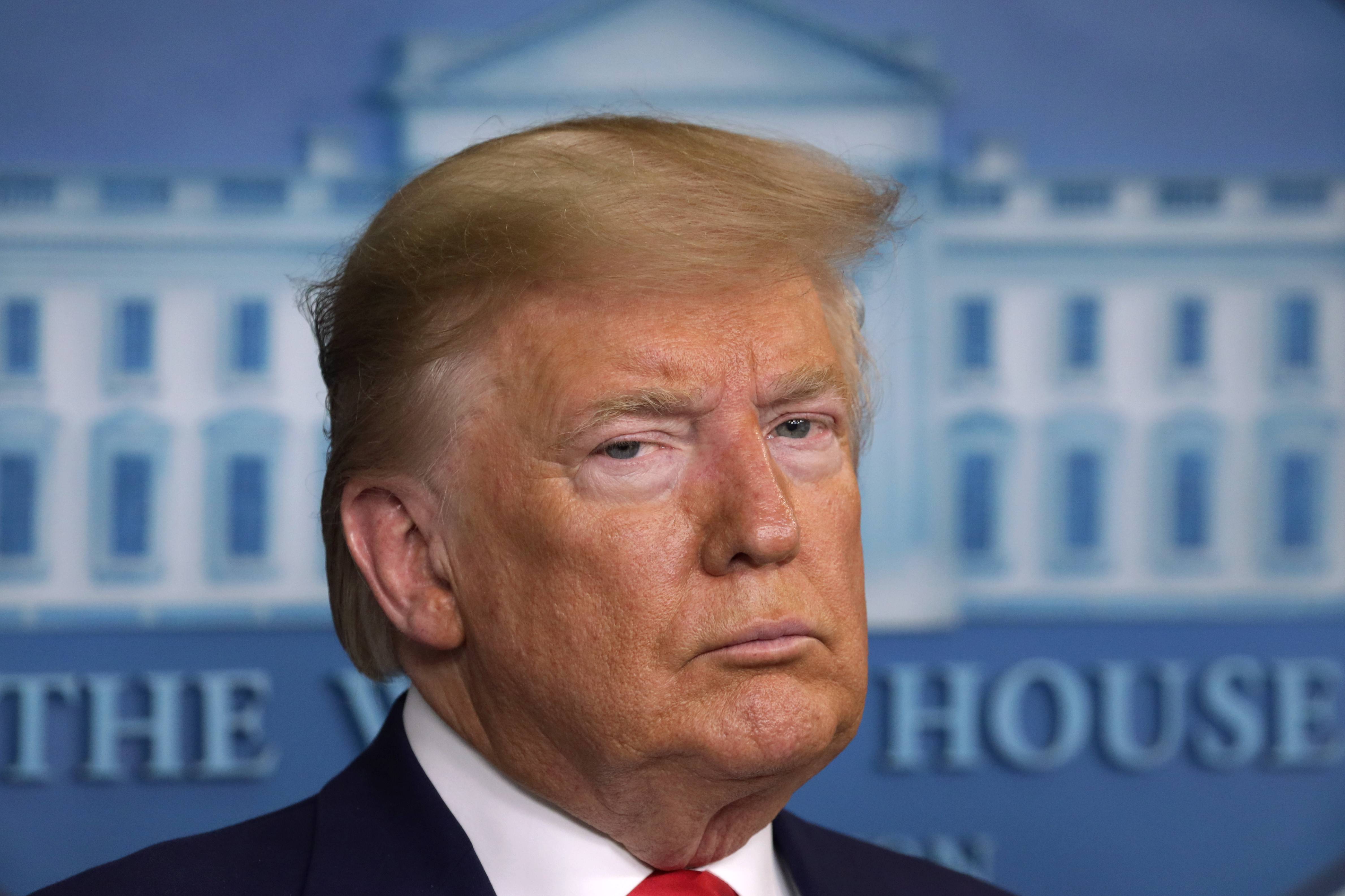 O presidente norte-americano Donald Trump