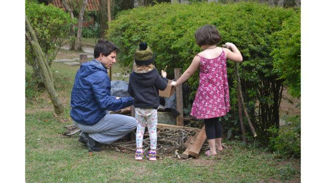 O brincar com os filhos pode ser uma “atividade corporativa”