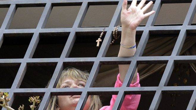 María Lourdes Afiuni em sua prisão domiciliar: ao ousar desafiar Hugo Chávez, sua vida foi tomada pela ditadura venezuelana