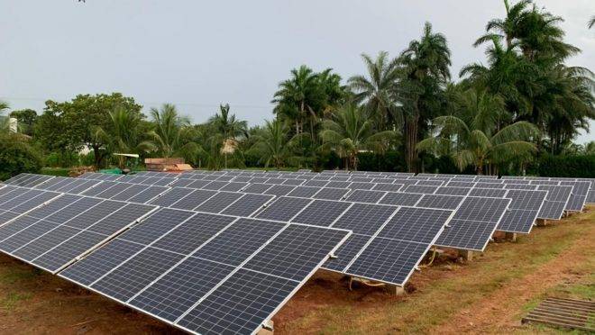 Placas solares da Romagnole Produtos Elétricos: empresa intensificou aposta em geração fotovoltaica