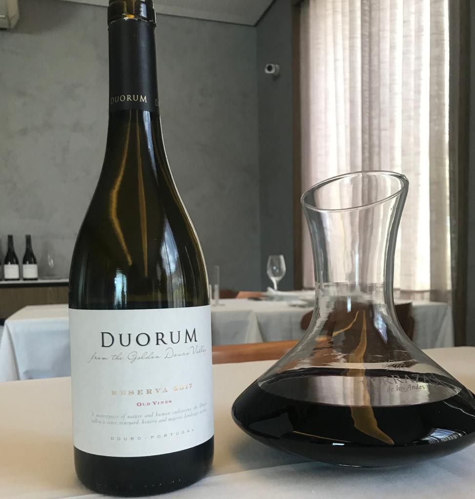 O vinho Duorum Reserva ganhou 93 pontos na Wine Enthusiast. Foto: Gisele Rech O vinho Duorum Reserva ganhou 93 pontos na Wine Enthusiast. Foto: Gisele Rech