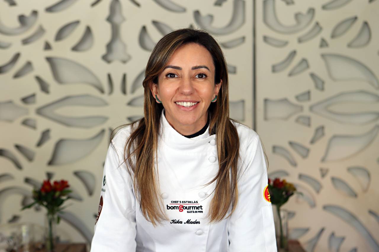 Kika Marder foi eleita Chef 5 Estrelas nove vezes Kika Marder foi eleita Chef 5 Estrelas nove vezes