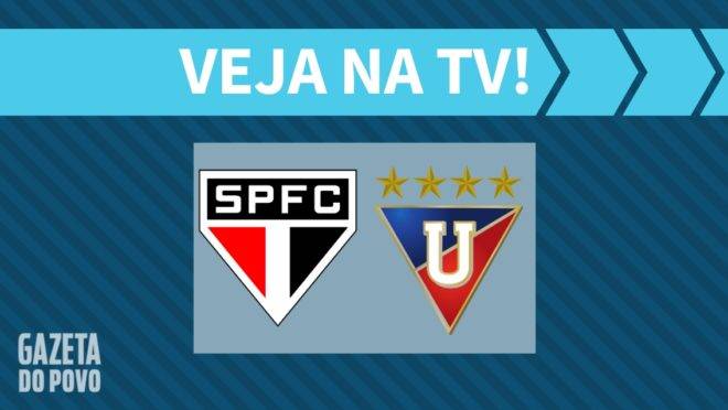 São Paulo x LDU: Como assistir na tv