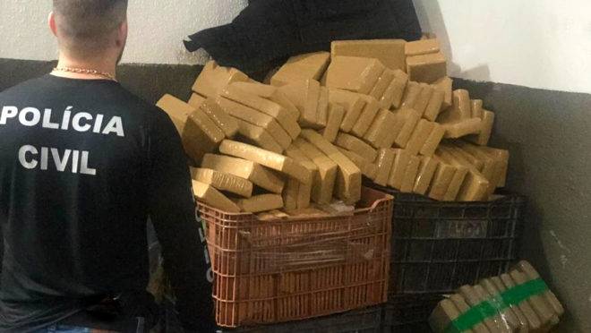 Apreensão de drogas no Paraná