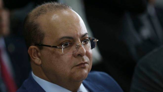 O governador do DF, Ibaneis Rocha