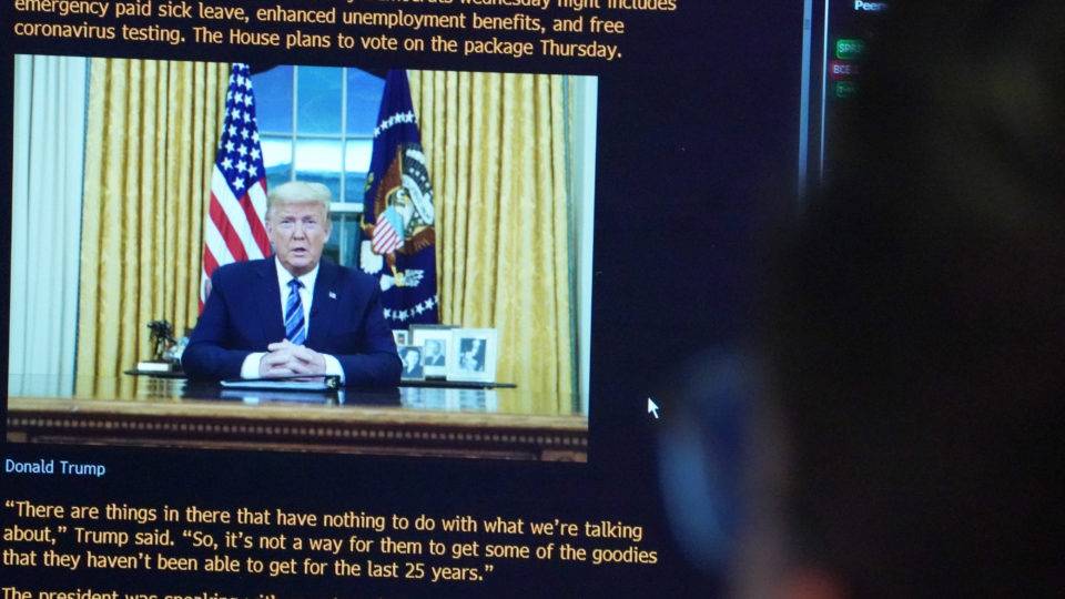 trump coronavírus