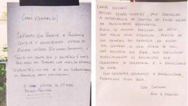 Para evitar o coronavírus, jovens oferecem ajuda a idosos que precisam ir ao mercado ou à farmácia Foto: Reprodução/Facebook