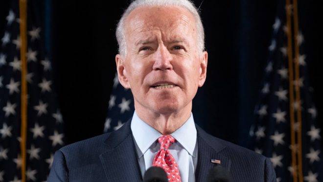 O ex-vice-presidente dos EUA, Joe Biden.
