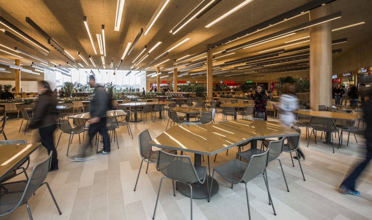 Praça de alimentação shopping