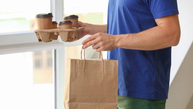 Embalagem de delivery