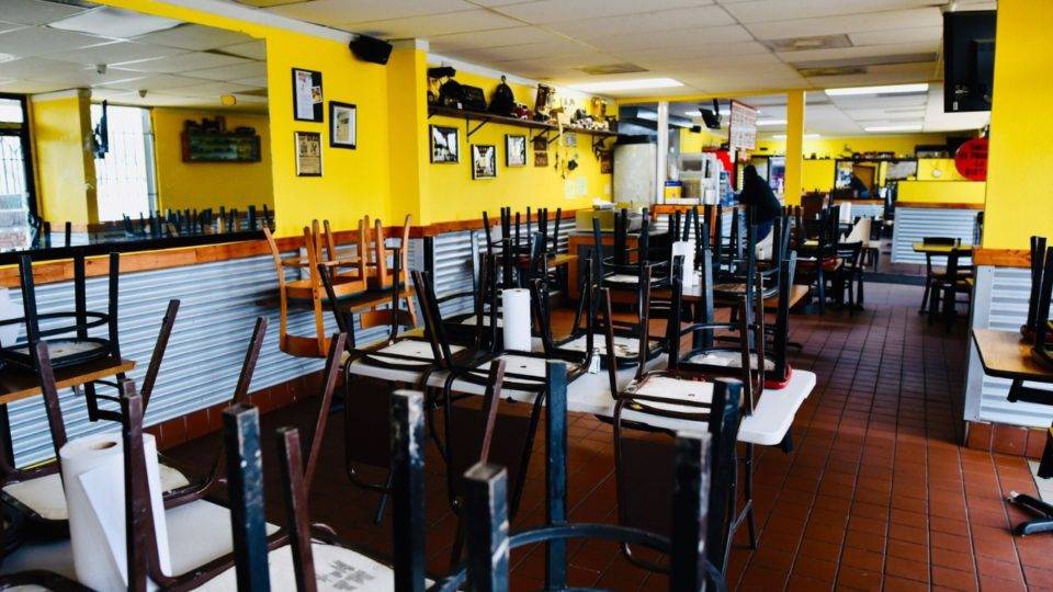 Foto de restaurante fechado