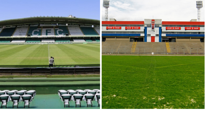 Coritiba e Paraná colocaram estádios à disposição