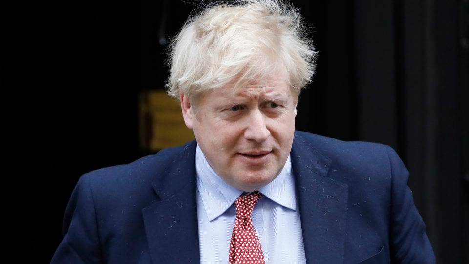 boris johnson ccoronavírus