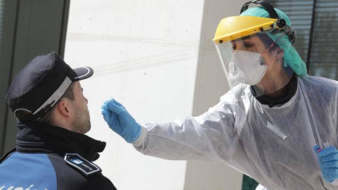 espanha teste coronavirus