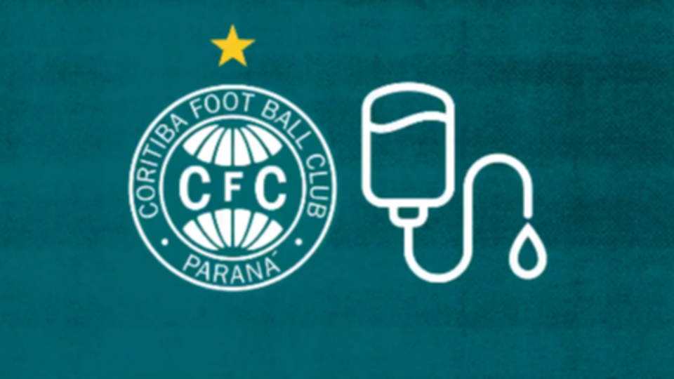 Em meio à pandemia de coronavírus, Coritiba faz campanha pela doação de sangue Coxa faz campanha pela doação de sangue