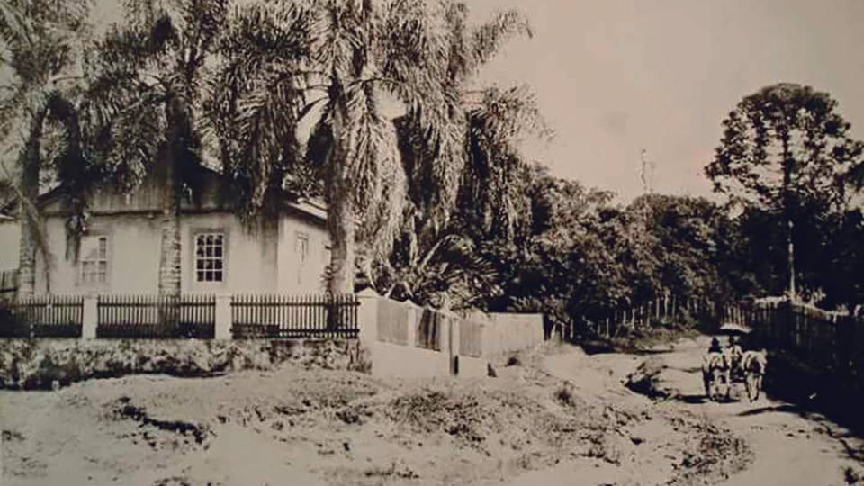 O que eram os parques de Curitiba antes de virarem cartões-postais da cidade Chácara Schaffer, o terreno do atual Bosque Alemão, em 1920.