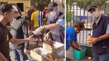 Padre de 71 anos atende mil moradores de rua durante pandemia de coronavírus Mesmo no grupo de risco, o pároco Julio Lancellotti coloca máscara e avental diariamente para distribuir alimentos, roupas e kits de higiene a quem precisa: “não podemos abandonar justamente agora quem está mais vulnerável”.