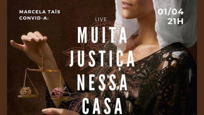 Debate acontece no Instagram na próxima quarta-feira (1º), às 21h.