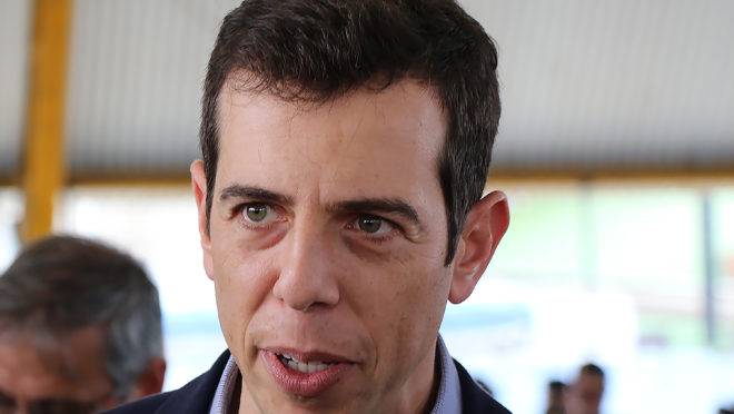 São Jose dos Pinhais, 11 de Setembro de 2019. Escola Segura. Foto: entrevista Secretario De Educação do Estado do Parana Renato Feder.