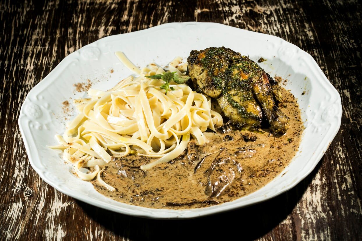 Talharim com Mignon Funghi Trufado do Anarco. Foto: Divulgação Talharim com Mignon Funghi Trufado do Anarco. Foto: Divulgação