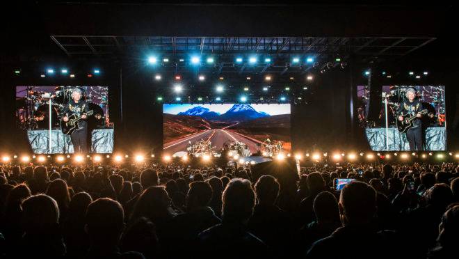 Show de Jon Bon Jovi na pedreira Paulo Leminski, em setembro de 2019