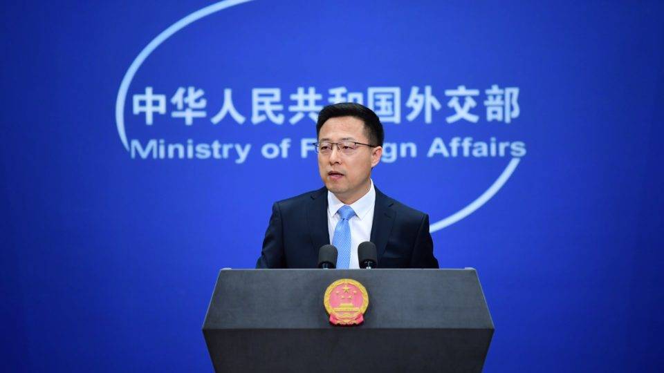 As democracias ocidentais precisam contra-atacar a máquina de propaganda chinesa Zhao Lijian: postura agressiva estimulada e recompensada pelo Partido Comunista.