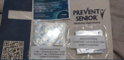 Cloroquina passa a fazer parte do tratamento da Covid-19 no Paraná kit de medicamentos para pacientes com Covid-19