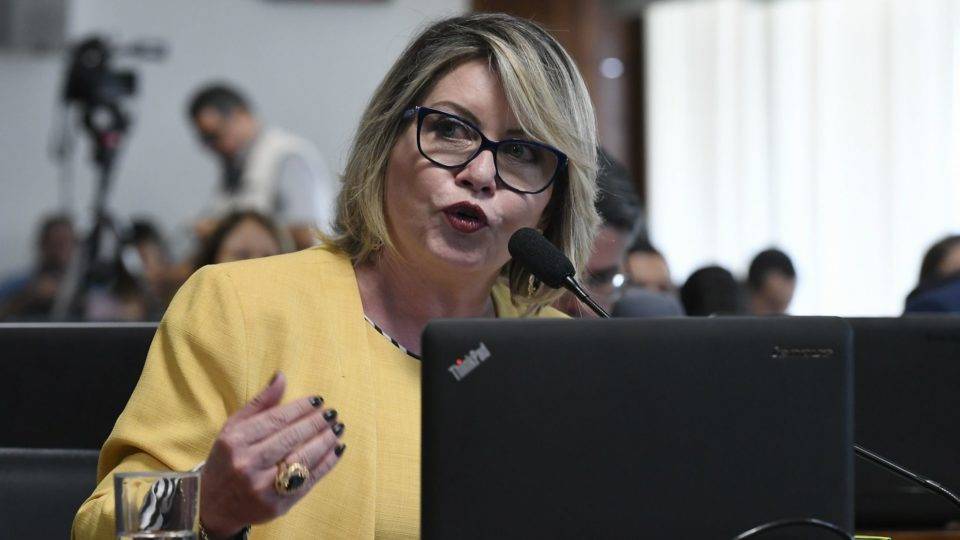 Senado confirma cassação de Selma Arruda A senadora Juiza Selma Arruda, cassada pelo TSE.